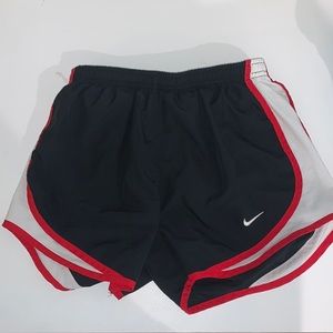 Nike shorts red and black size xs